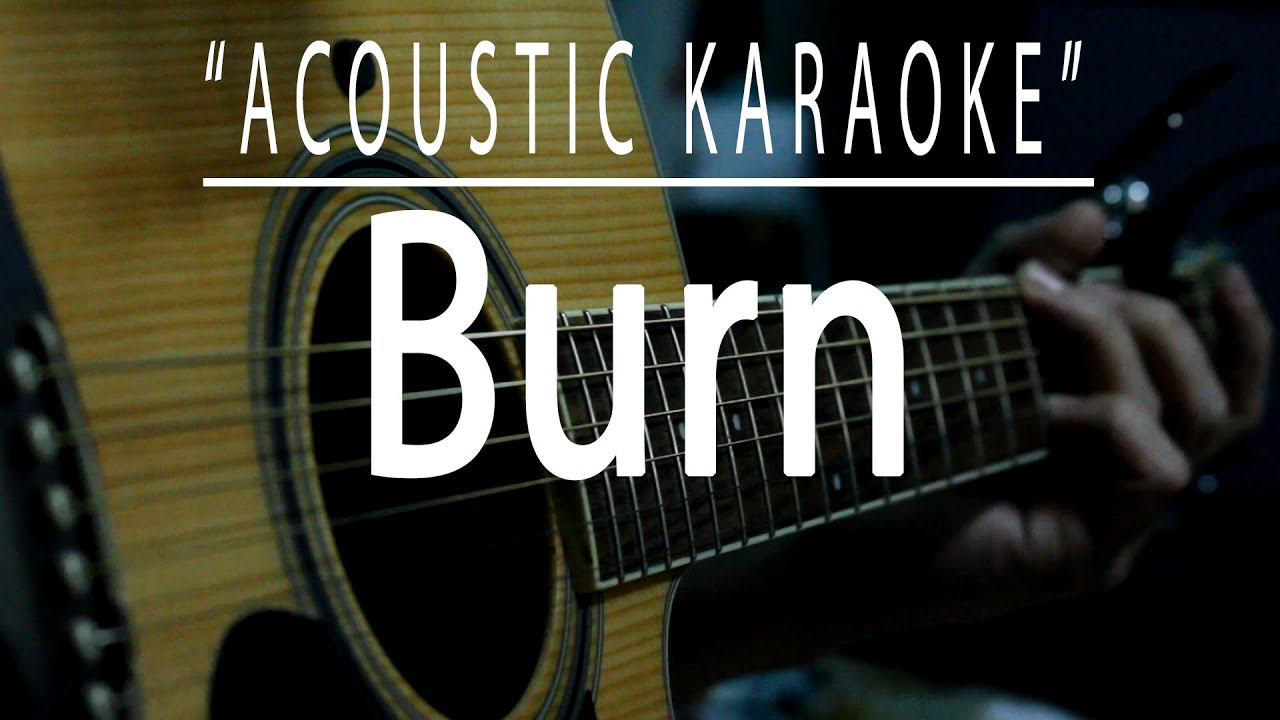 Burn - Tina Arena (Acoustic karaoke)