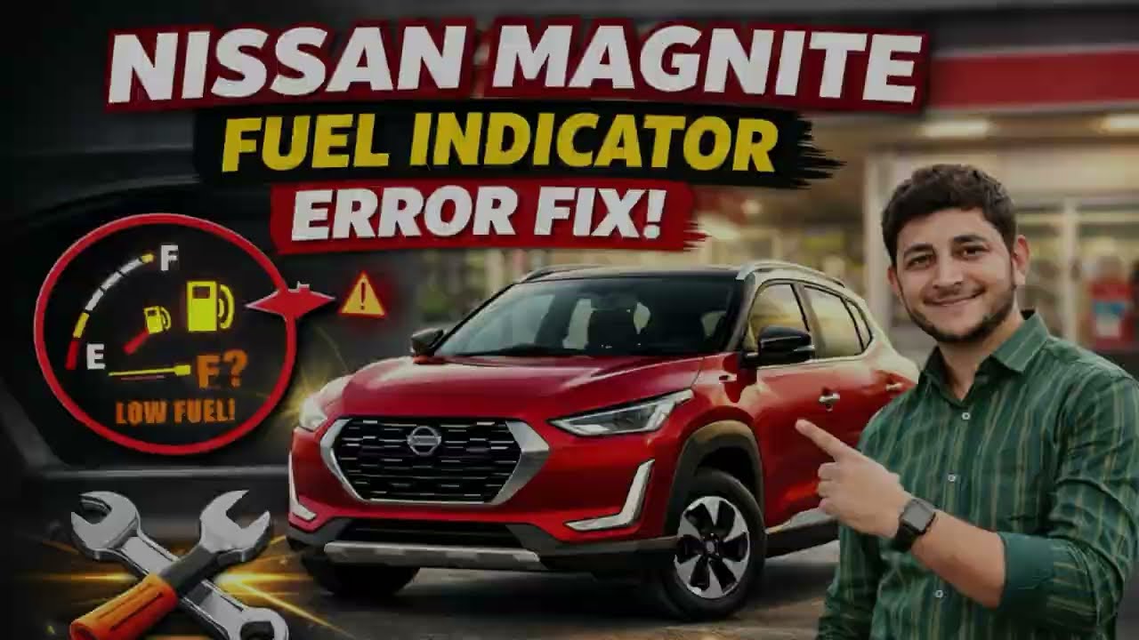Nissan Magnite Fuel Indicator Problem | Wrong Fuel Reading Fix 🔧 (100% Working)