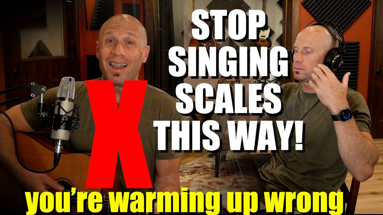 Stop Singing Scales This Way!! (You're Warming Up ALL WRONG)