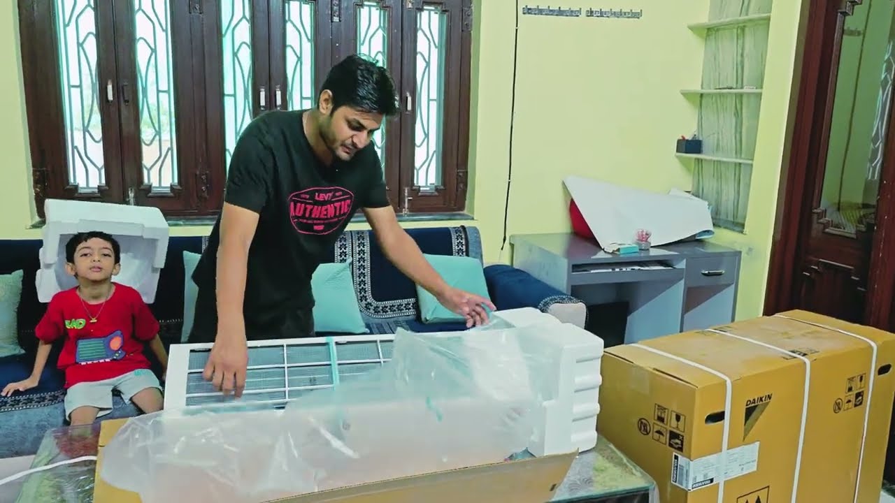 Daikin 1.5 Ton 5 Star Inverter AC | Best AC 2025 | Unboxing And Installation of Air cindioner