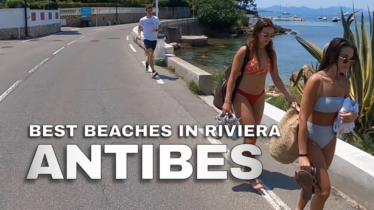 Antibes, France 🇫🇷 • Walking Tour • Best Beaches in Riviera •