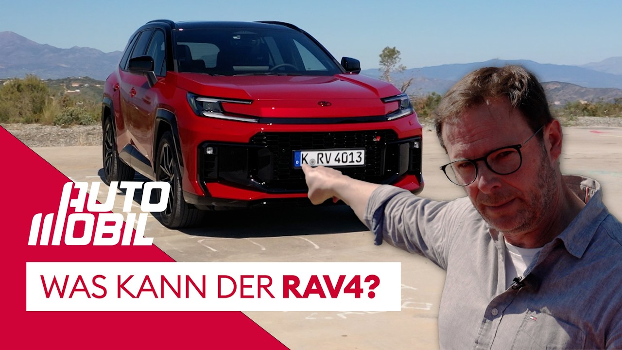 Weltweit top, nur in Deutschland ein Flop?! Der neue Toyota RAV4 im Test | auto mobil