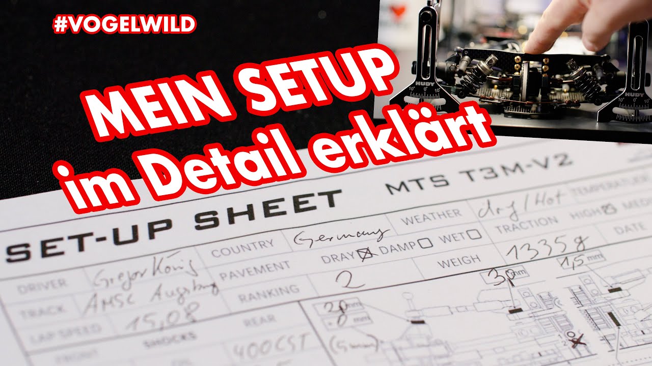 🔧🚗 T3M-V2 Mein Setup des letzten Rennens - im Detail erklärt 🏁 🥈
