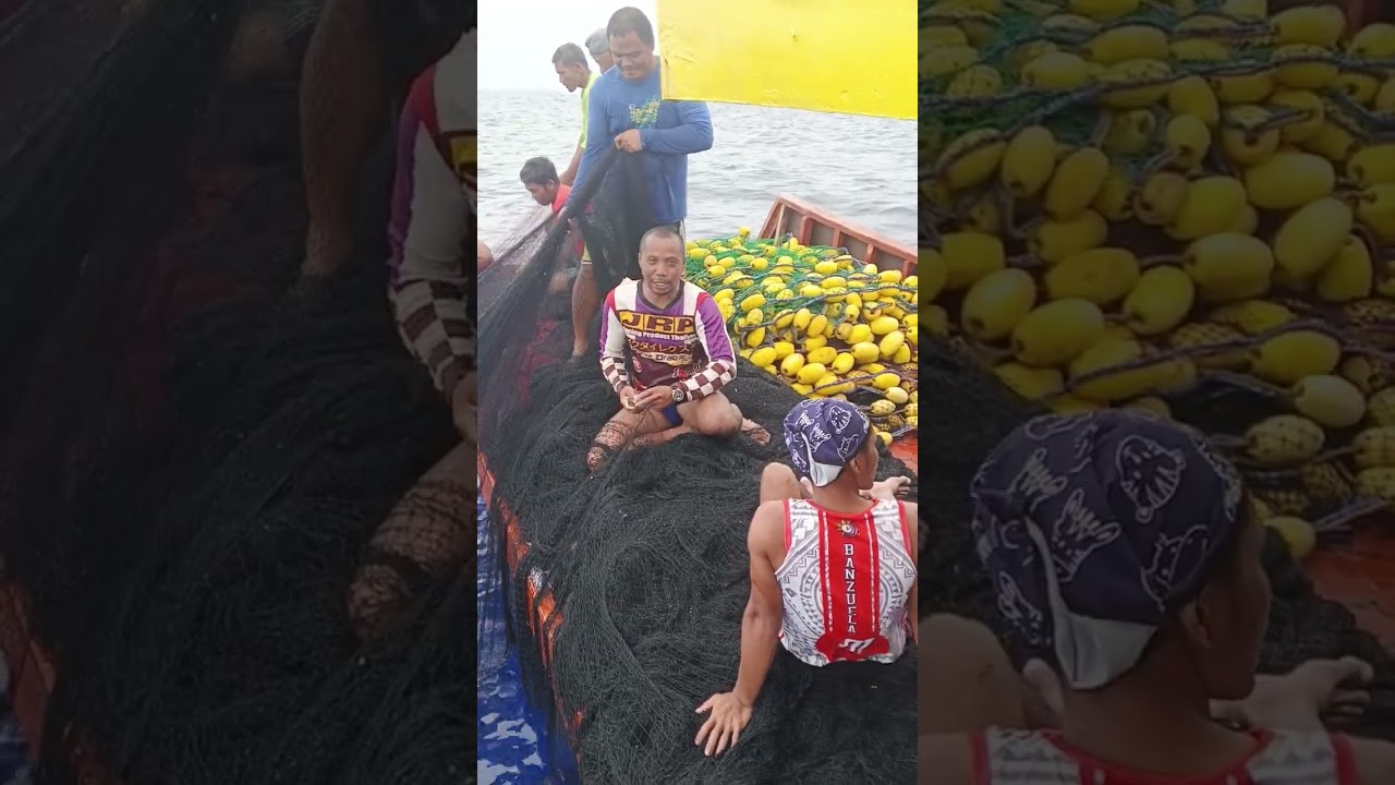 Ang daming pang isda sa lambat #fishing 