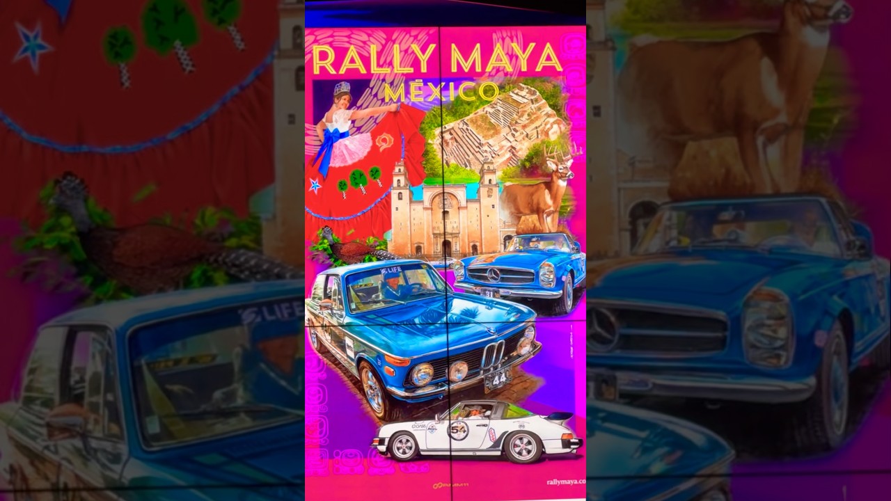 RALLY MAYA M&Eacute;XICO #2025 #cars #autos #rally #car #coches #cancun #tulum  #campeche #yucat&aacute;n #mexico