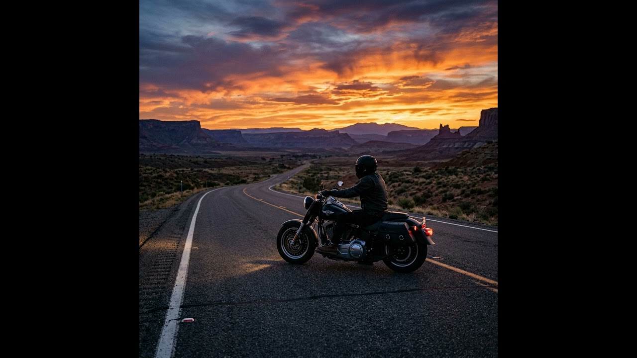 🏍️ Drift of Solitude | 2 Hours Melodic Rock for Motorcycle Riders | Night Ride Playlist 2026