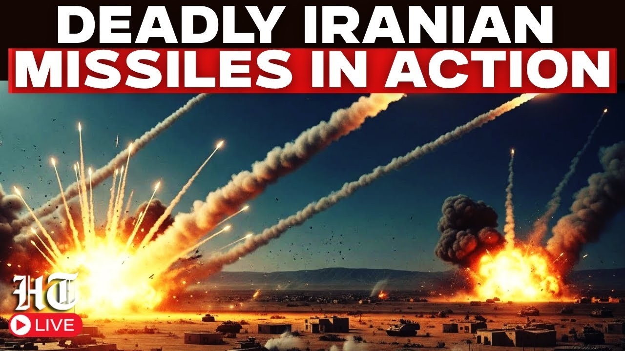 Live: Iran's Deadly Missile Arsenal That Is Wreaking Havoc On US Bases In Middle East & Israel