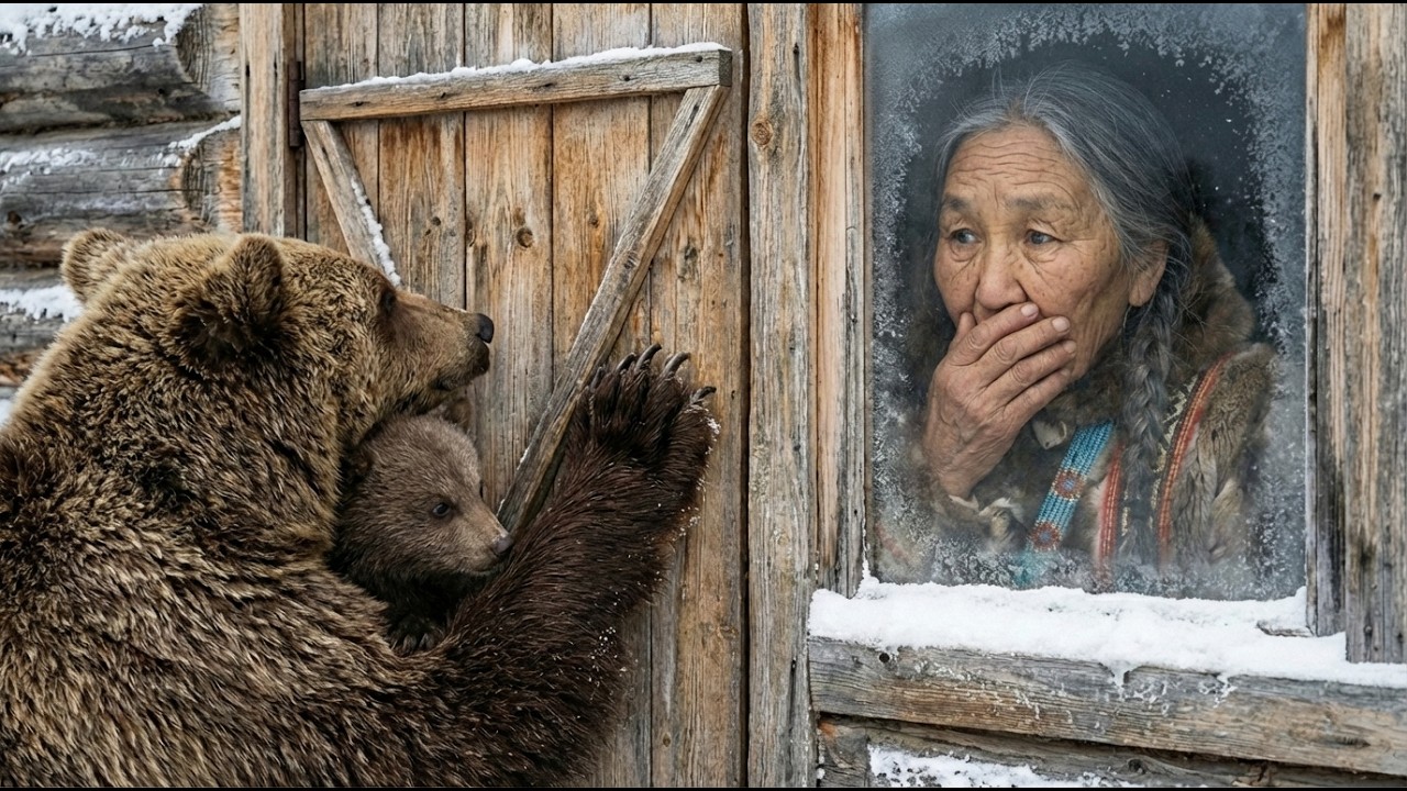 An Woman Saved a Mother Bear and Her Cub at −71°C in Siberia |freezing survival