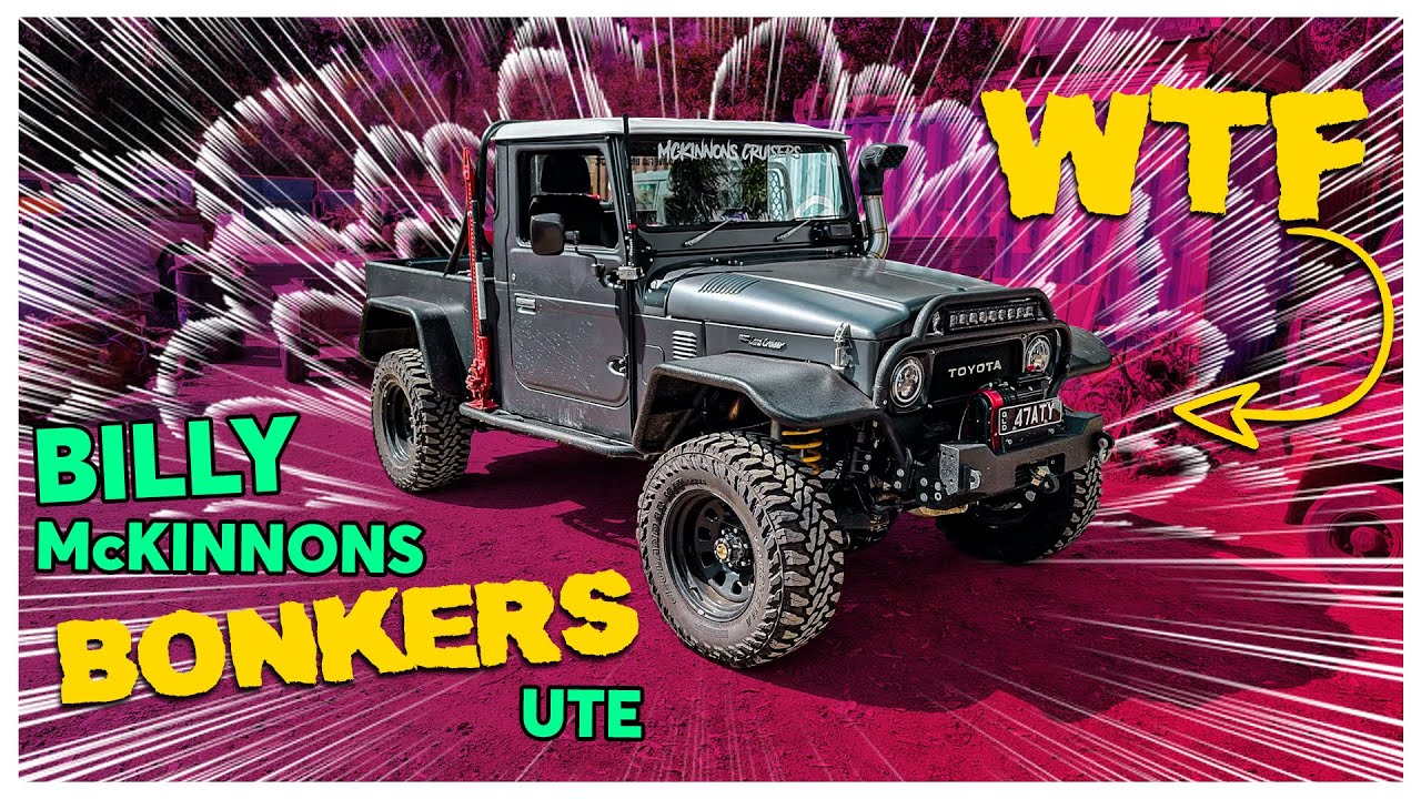 McKinnons Cruiser - Billy's absolutely mad F250 powered HJ47 Landcruiser
