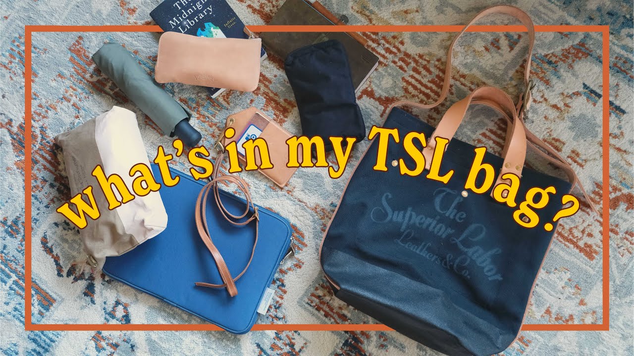 The Superior Labor 2-Way Bag Unboxing | What's in my Bag?