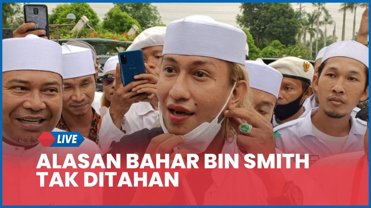 Bahar Bin Smith Tak Ditahan, Pengajar Santri & Tulang Punggung Keluarga Jadi Pertimbangan