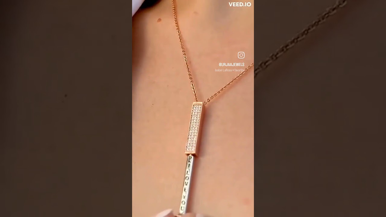 "Urjaa Jewels presents a timeless way to say ' I LOVE YOU '  this Valentine's Day✨💎
