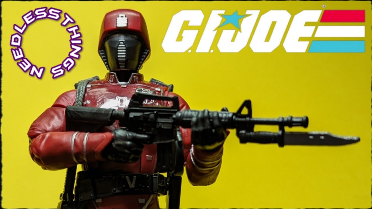 GI Joe Classified Series Crimson Guard Needless Unboxing