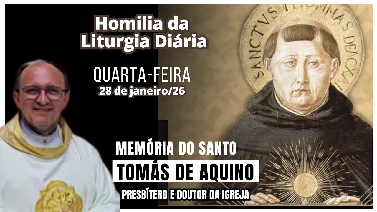 Homilia da Liturgia com Padre Aldo Fernandes – Quarta-feira (28/01/2026)