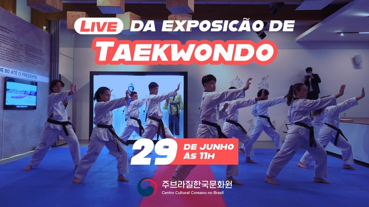 [Ao Vivo] Live da Exposic&atilde;o de Taekwondo