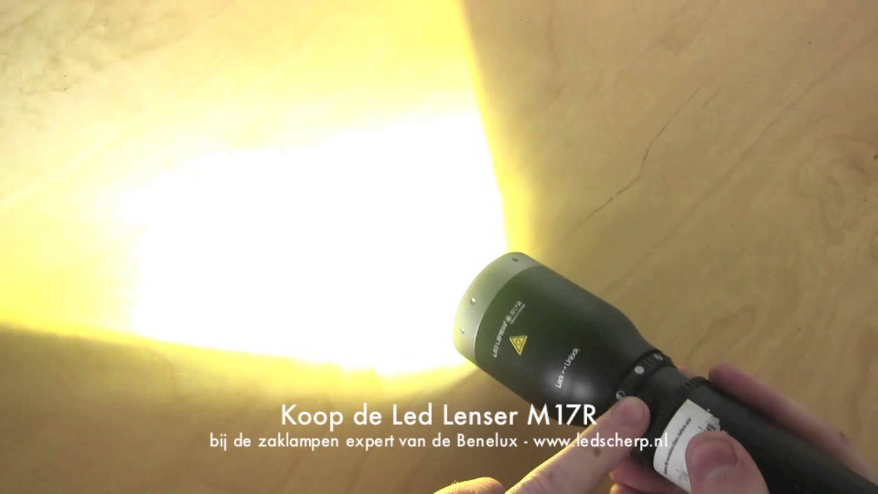 Led Lenser M17R led zaklamp review - ledscherp.nl [NL/BE]
