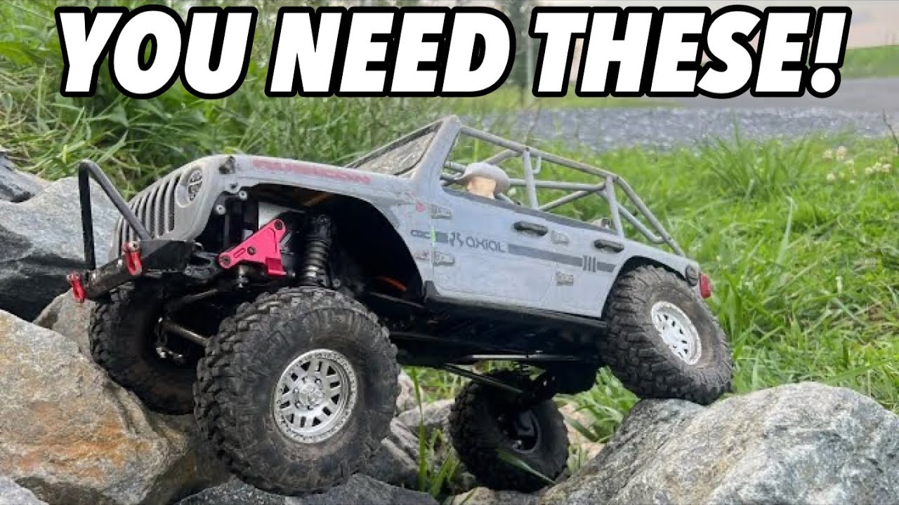 SCX10 MUST HAVE MODS!