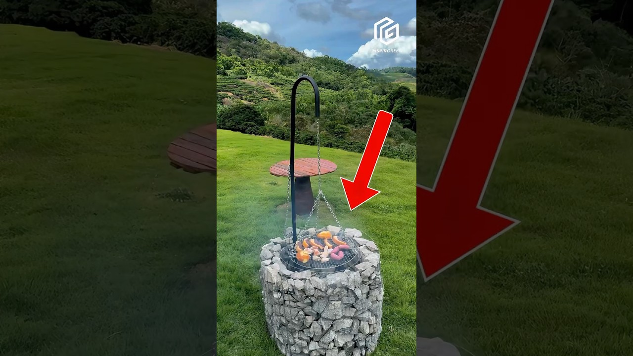 How to Build a DIY Fire Pit BBQ Grill