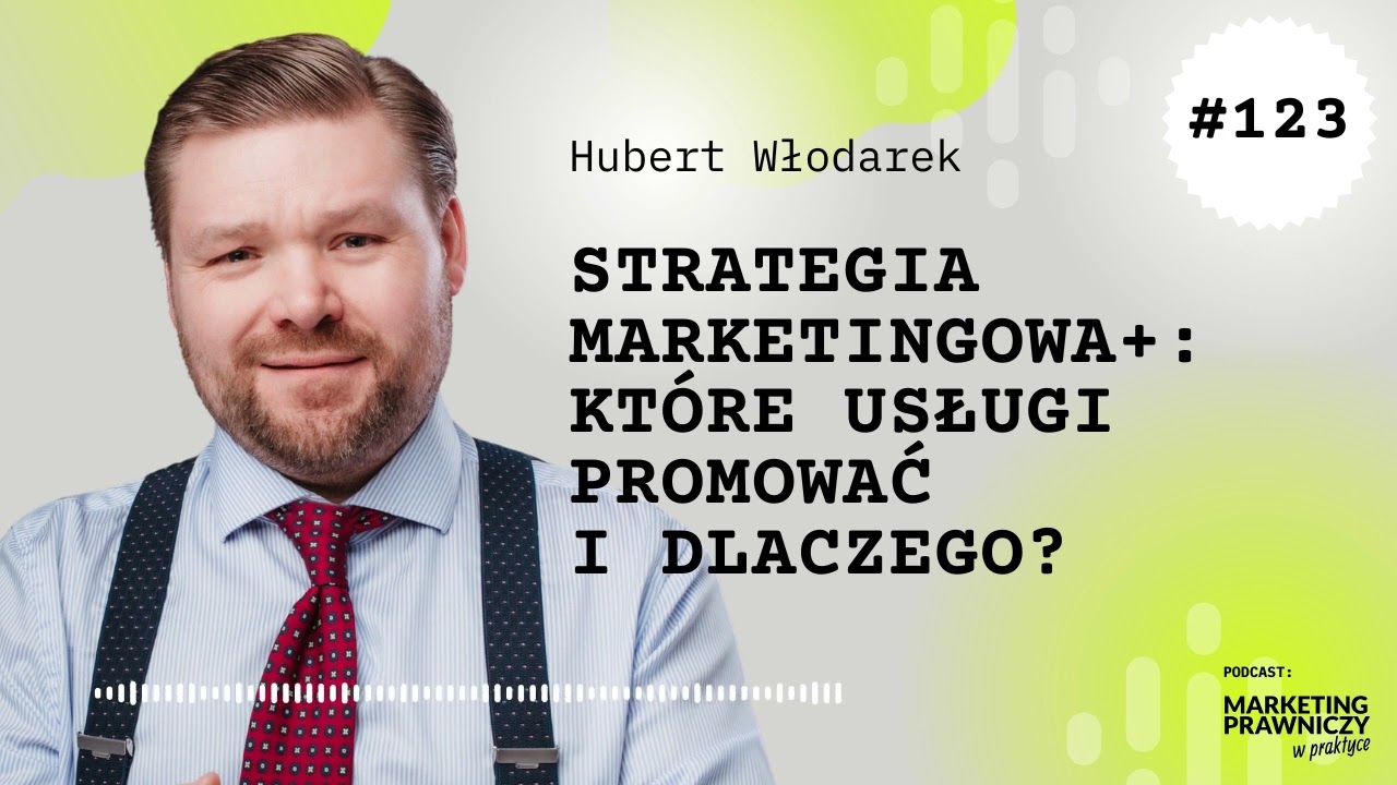 MPP#123 Strategia marketingowa+: Które usługi promować i dlaczego? - Hubert Włodarek