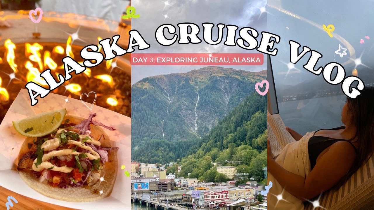 ALASKA CRUISE EP.3: exploring Juneau, fish tacos, best dessert on holland america koningsdam & more!