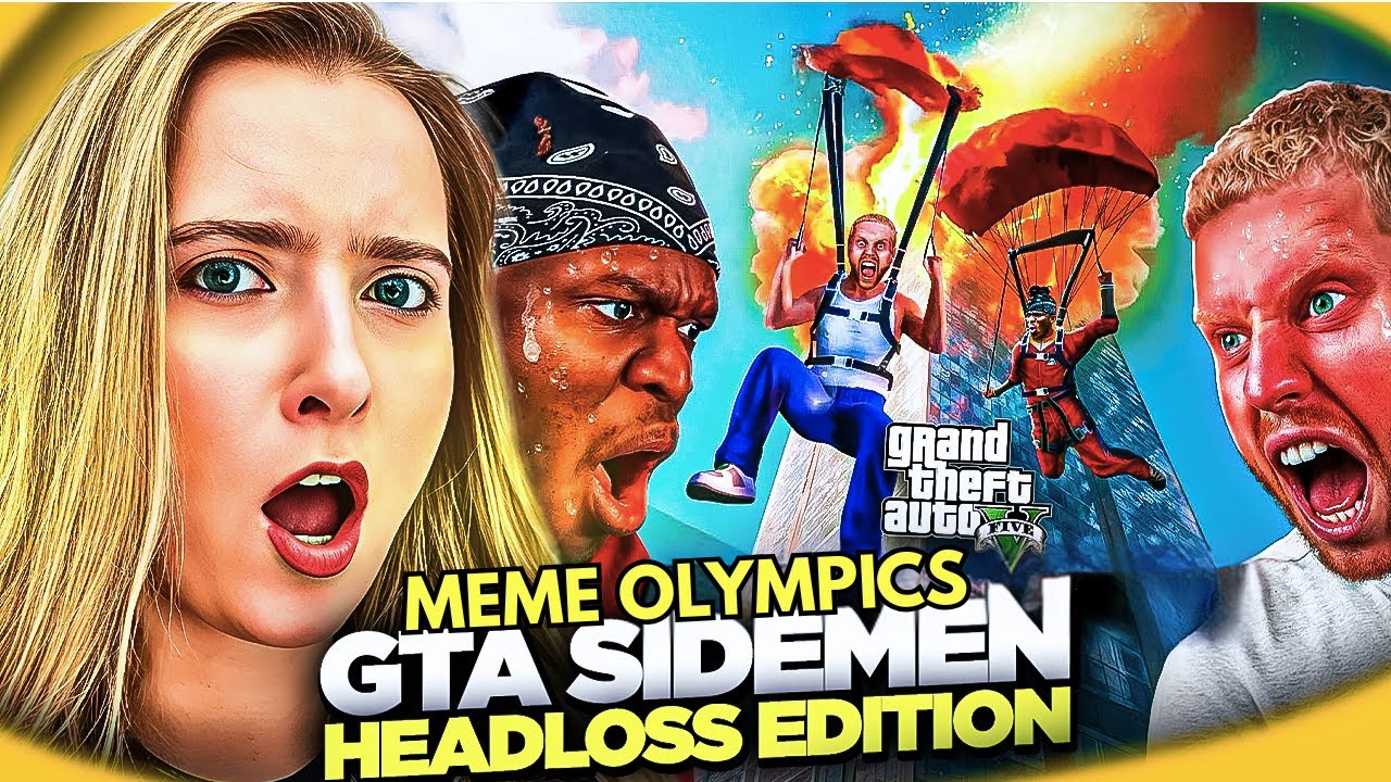 Reaction to sidemen gta meme olympics: ultimate headloss edition