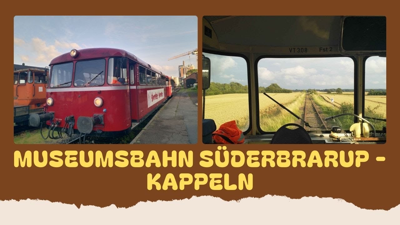 Uerdinger Schienenbusse Museumsbahn Süderbrarup - Kappeln Schlei Eisenbahn-Romantik