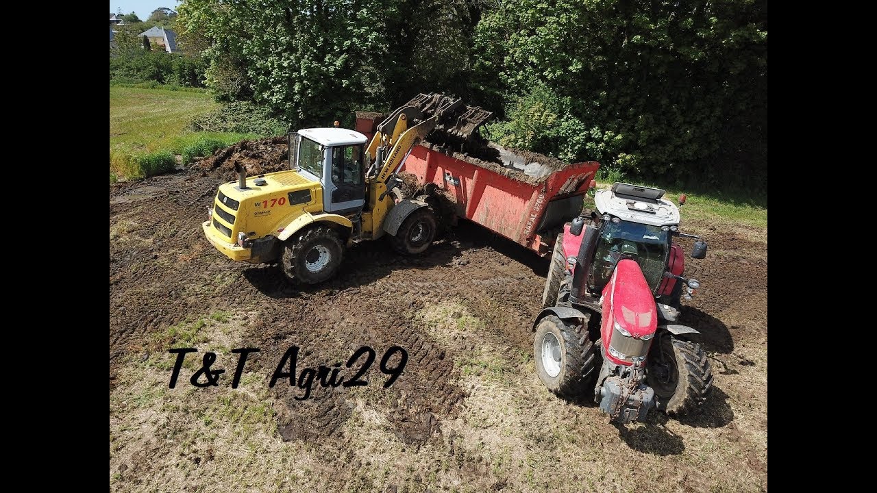 Épandage de Fumier en BRETAGNE | ETA L'Hostis | Massey Ferguson & Sodimac