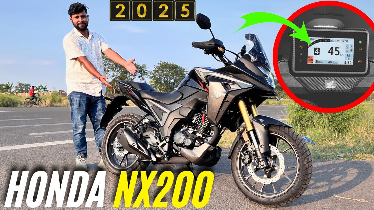 New 2025 Honda NX200 OBD2-B Detailed Review | TFT DISPLAY DUAL ABS