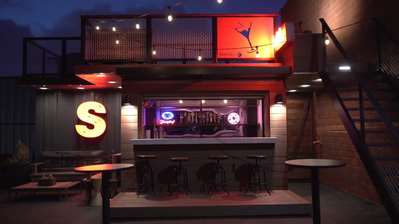 The Ultimate Shipping Container Bar