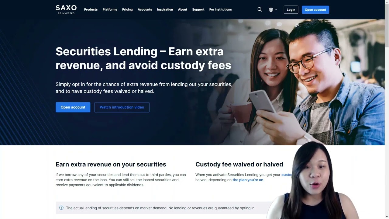 How do I opt in for Securities Lending?