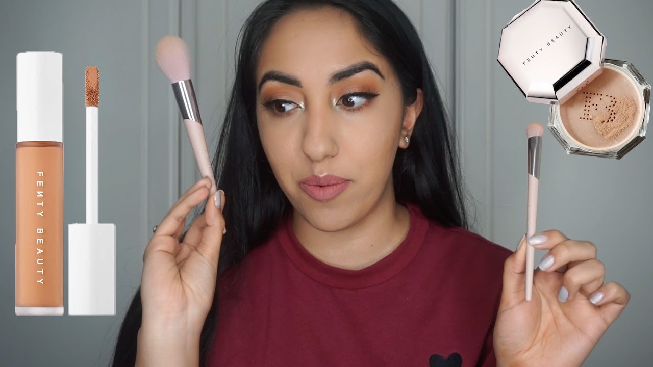 Fenty Beauty Concealer & Setting Powder | First Impression, Demo & Review