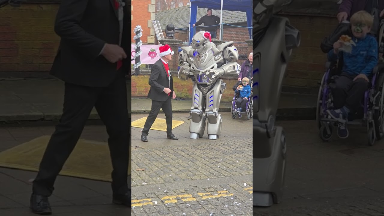 Titan the robot in rushden 2024