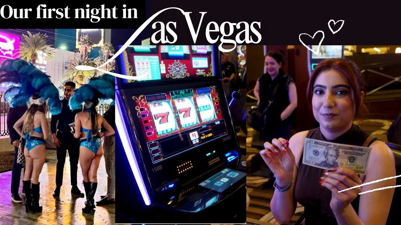 Our first night in Las Vegas! | Horshoe Resort | KP Vlogs
