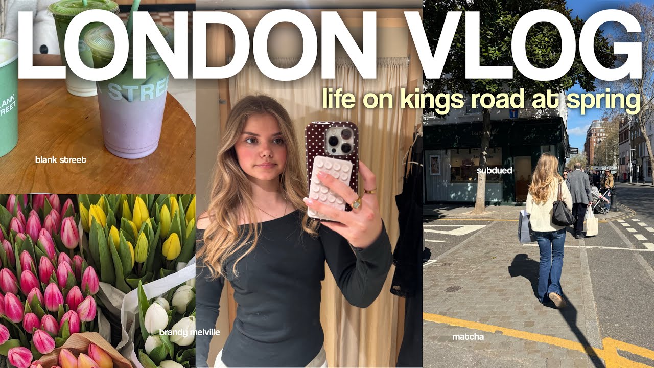 ЛОНДОНСКИЙ ВИДЕОБЛОГ!! 🏙️⭐️📍 *Кингс-роуд, Subdued, Brandy Melville, покупки и многое другое