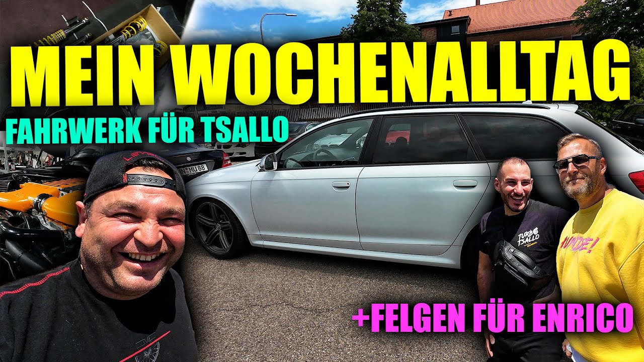 Mein Wochenalltag - Arbeiten an den Projekten von Youtube Kollegen - Enrico & Tsallo