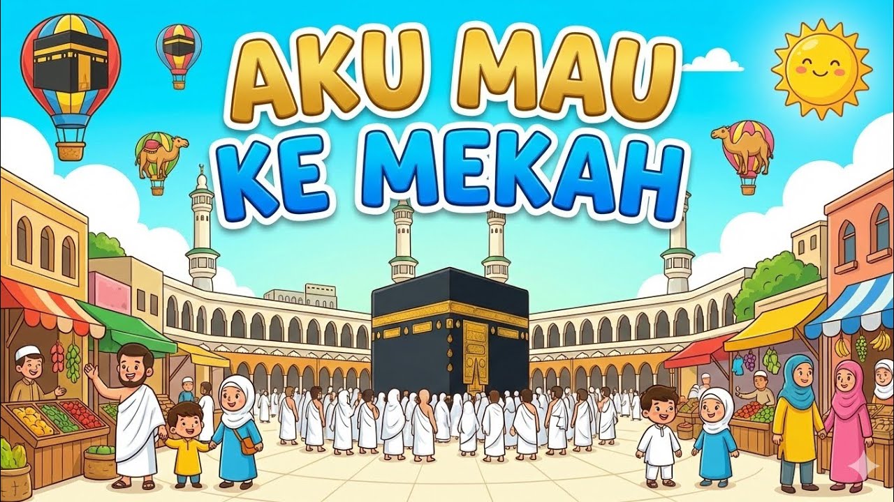 AKU MAU KE MEKAH - LAGU ANAK ISLAMI