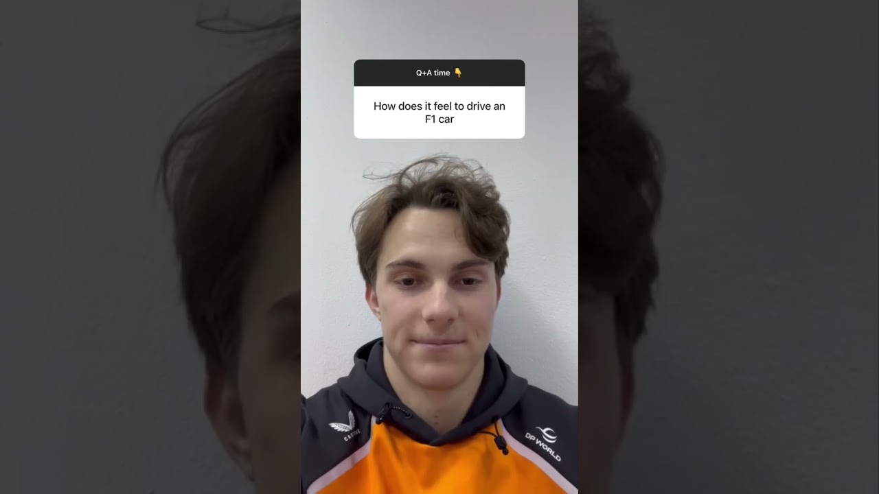 Oscar Piastri Instagram Q&A