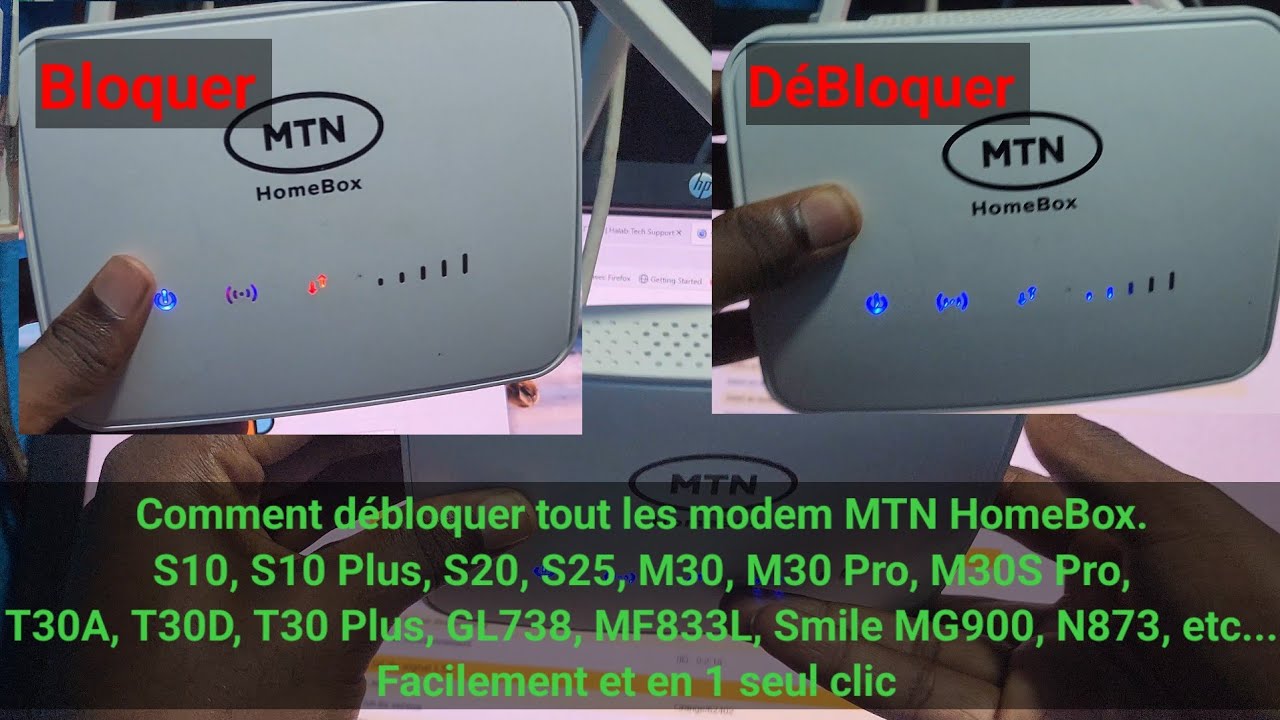 Débloquer modem MTN HomeBox en 1 Clic – Tous Modèles (ZLT S25, S10, S20, M30, T30, MF833L, etc.)2025