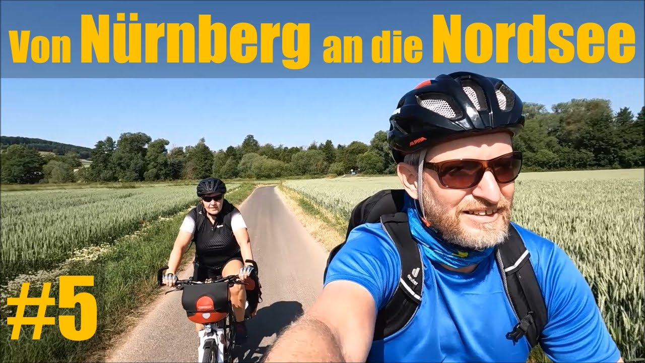 Radreise von N&uuml;rnberg an die Nordsee | Weser-Radweg #5