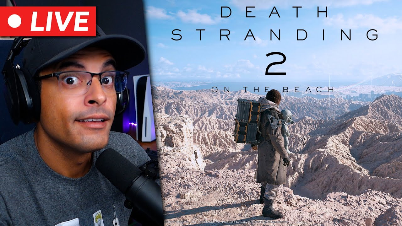 Hoje tem FRETE GRÁTIS! - Live 3 | Overman jogando Death Stranding 2