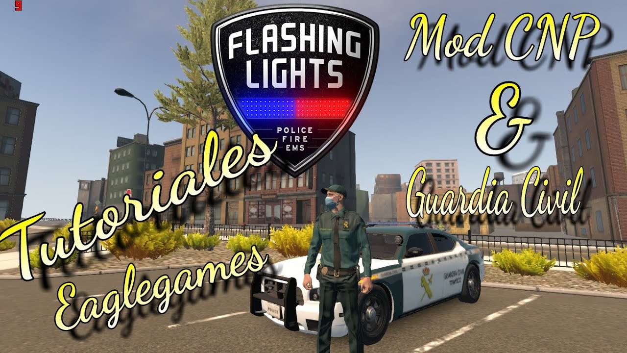 Tutorial Flashing Lights instalar mod Guardia Civil y CNP