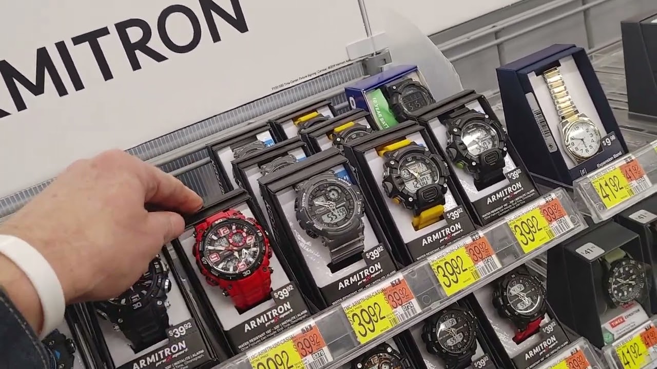 $13 Armitron today all day Walmart