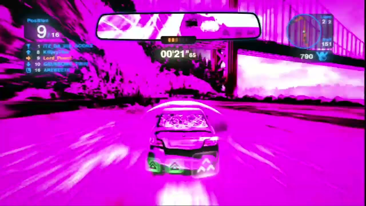 Blur PS3 San Francisco: Golden Gate Rush (Class C and D) BAD LUCK