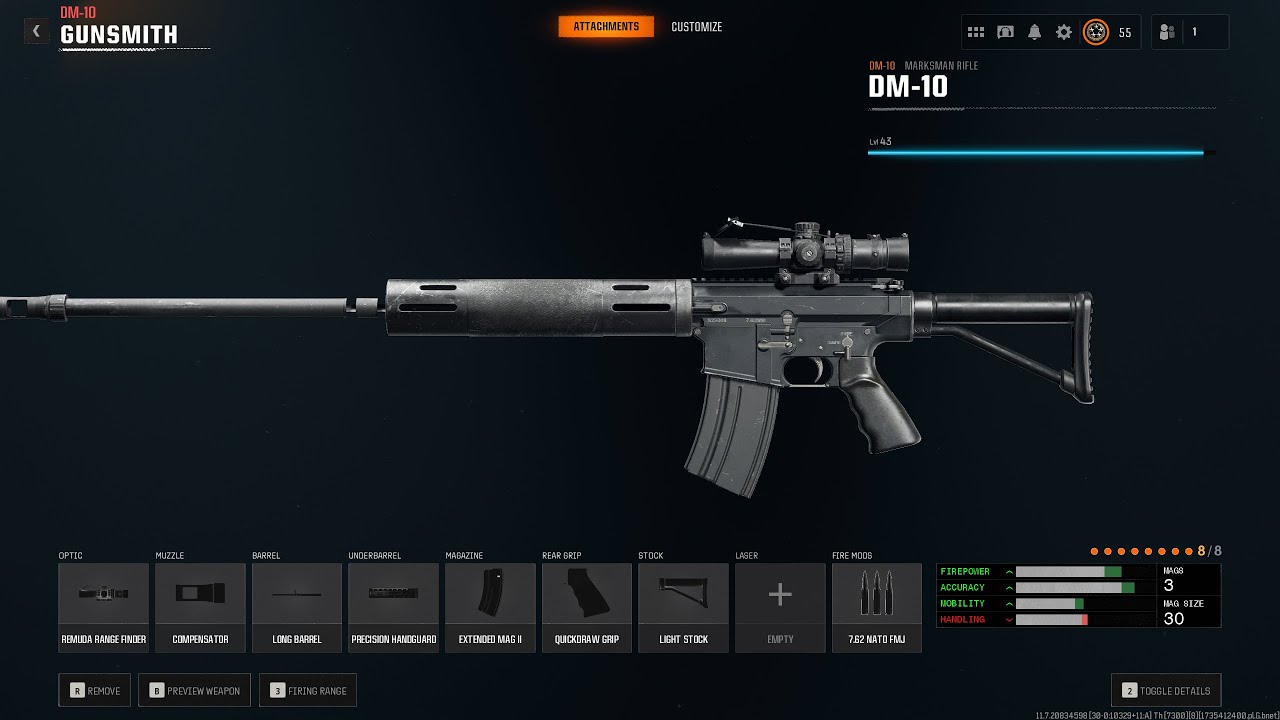 COD-Black Ops 6 Zombie Mod SR-25 20241227