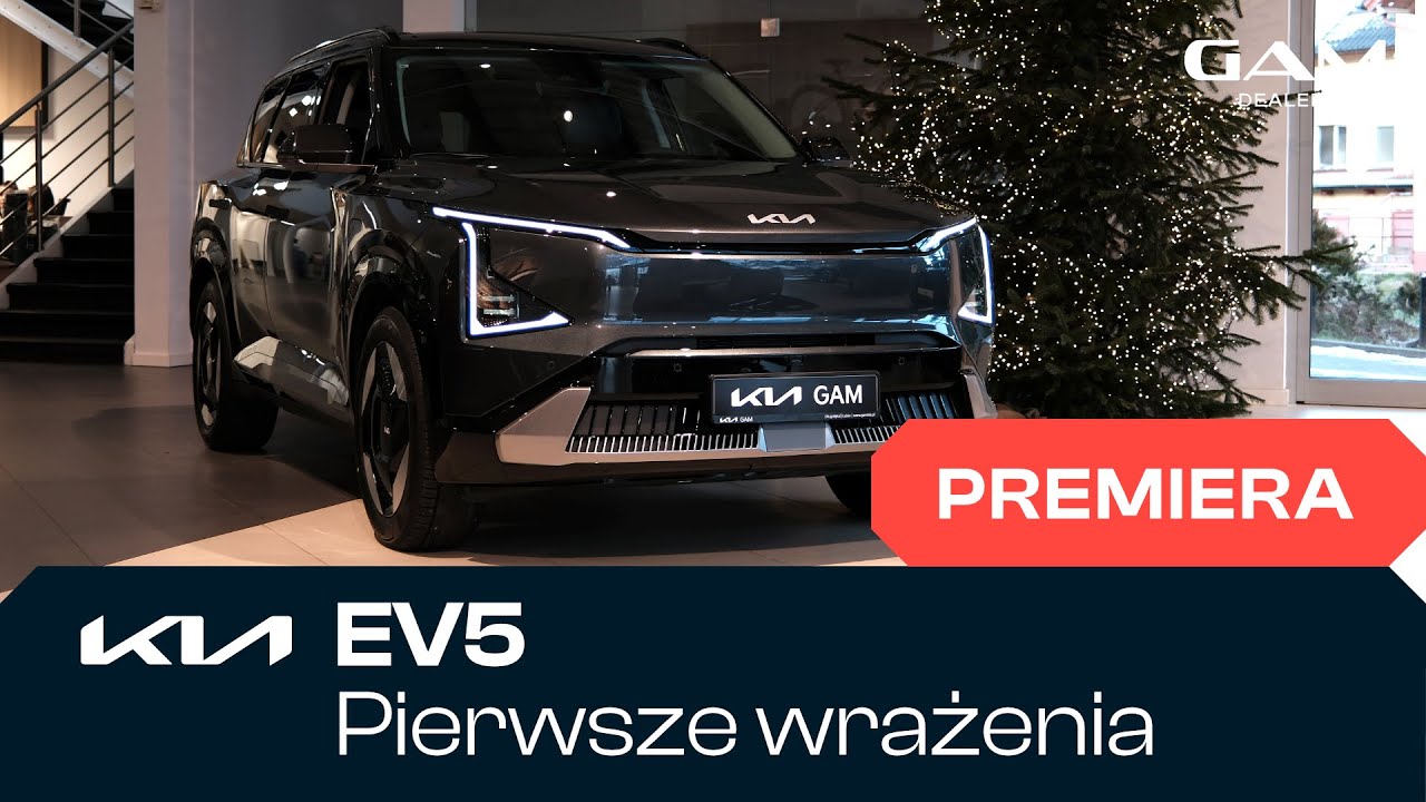 NOWA KIA EV5 &ndash; PIERWSZE WRAŻENIA, PREZENTACJA, CENA W POLSCE ELEKTRYCZNEJ KIA SPORTAGE