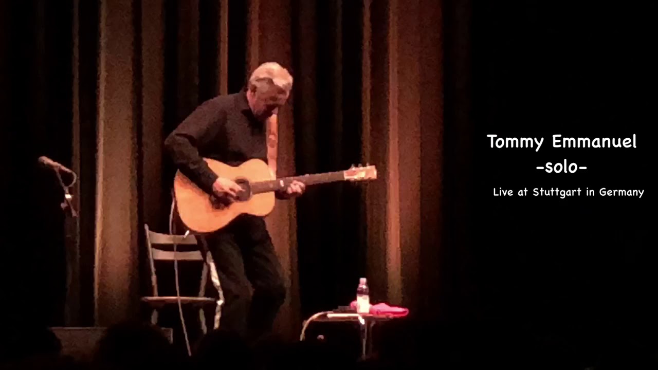 One mint julep / The Claw  TOMMY EMMANUEL   -solo- live at Stuttgart in Germany