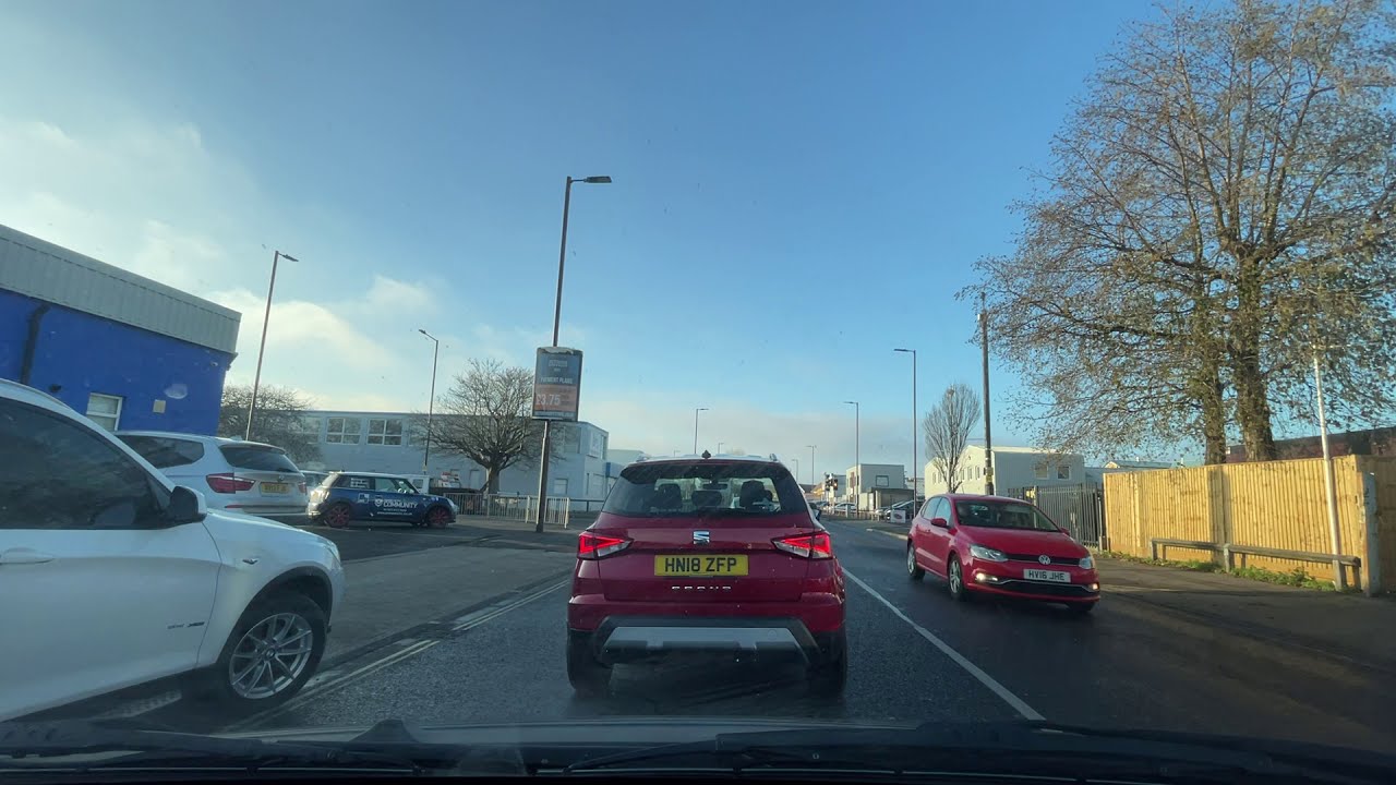 Drive to Tesco Extra Pompey Centre Fratton and Re-Fuel Petrol