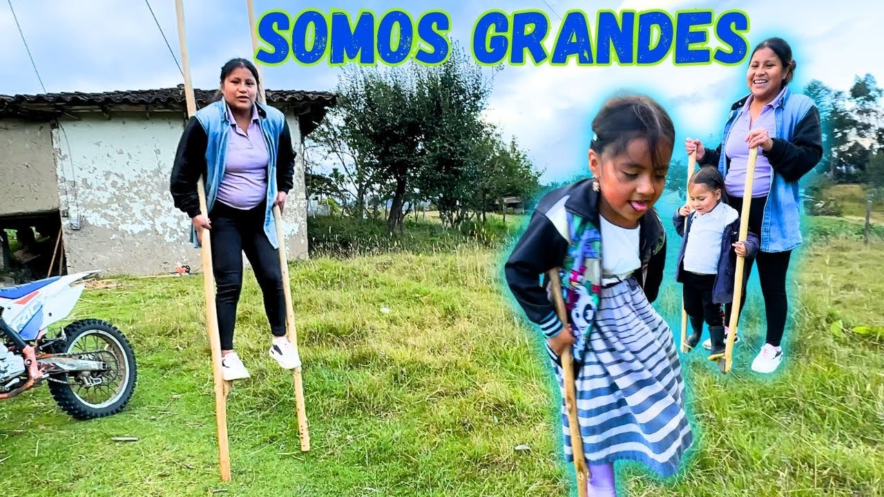 Construimos unos angos para recordar mi infancia junto a mis hijos - Dalyla