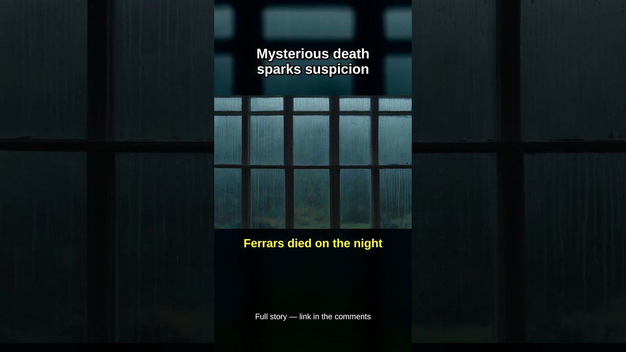 Mrs. Ferrars' Death: Accident or Sinister Blackmail? #shorts