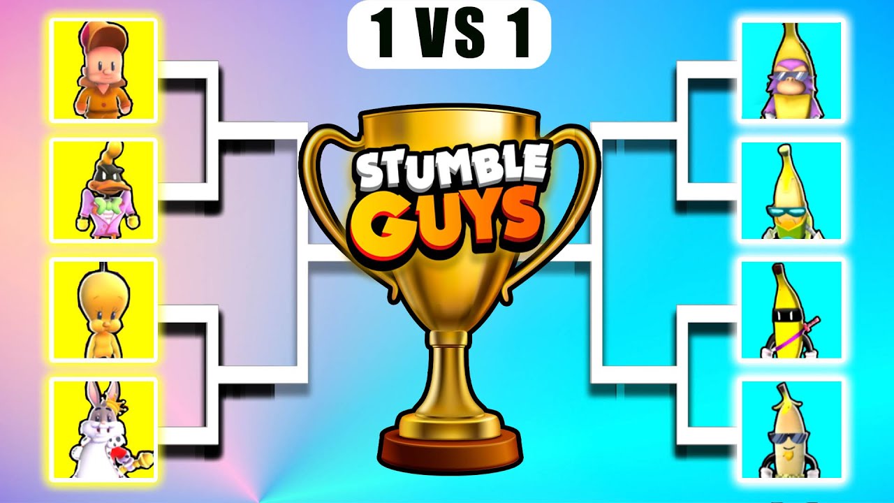 LOONEY TUNES vs BANANA Skins Tournament in Stumble Guys🔥